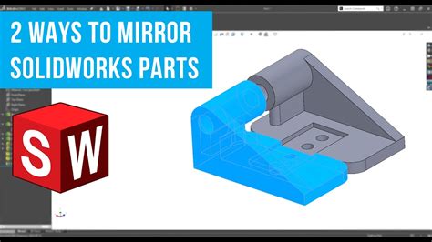 solidworks 2019 mirror sheet metal part|solidworks mirror without copy.